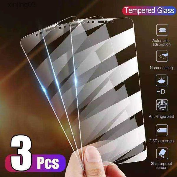 3 PCS Protector Protector Full Cover Glass на для iPhone 14 Pro Max 13 14 плюс XS XSMAX XR 12 Musted Glas 7 8 6 6S плюс 5 5S SE 11 Экран XINJING03