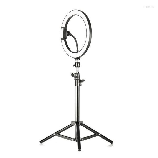 Blitzköpfe 6 Zoll Pographic Selfie Ringlichtlampe 26 cm mit Stativständer für Live-Stream-Make-up-Video
