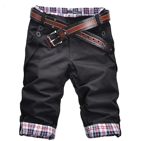 Pantaloncini da uomo Uomo Casual Summer Plaid Patchwork Tasche Bottoni Quinto Pantaloni Pantaloncini da spiaggia larghi Pantaloni sportivi da uomo Pantaloni da uomo estivi Pantaloncini da corsa 230526