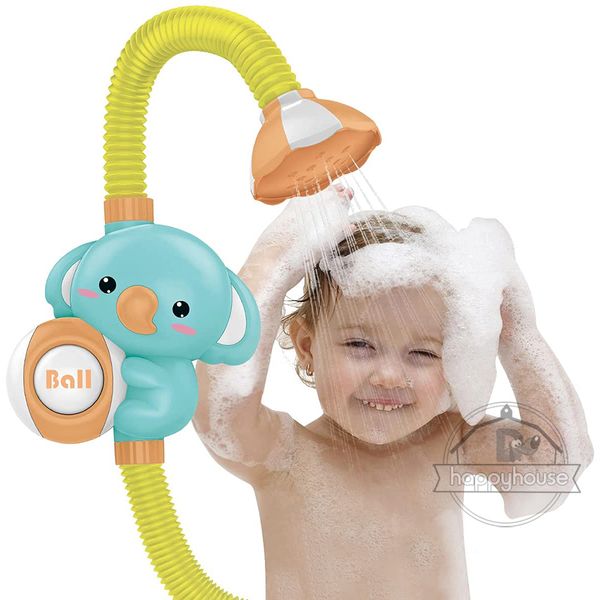 Brinquedos de banho de bebê para crianças elefante elétrico otário de chá de bebê spray água piscina de brinquedos de brinquedos de banho brinquedos de bebê brinquedos