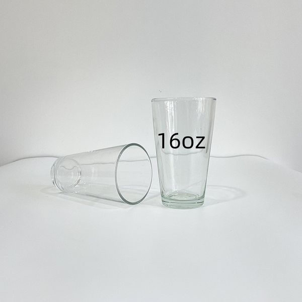 16 onças de sublimação copo copo de copo de vinho copo coqueiro caneca em branco bebendo suco de suco de leite copos de água recipiente de água 480ml