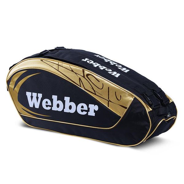 Tennistaschen, große Badminton-Tasche, tragbarer Tennisschläger, Badminton-Schuhe, Rucksack, Sportler-Trainingstasche, professioneller Sport, Tennis, 6–12 Stück, 230525