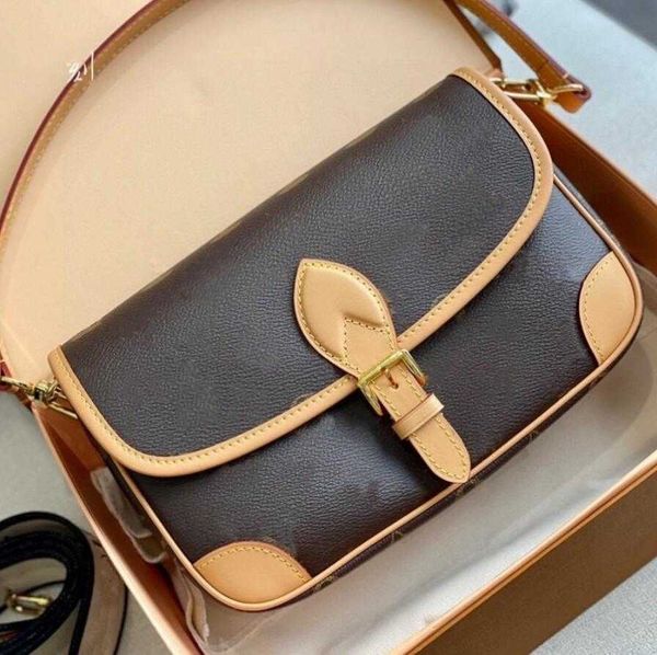 Designer-Tasche Cannes Runde Barrel-Tasche Umhängetaschen Frauen Hohe Qualität DIANE Handtaschen Messenger Bags Geldbörse Damen Lederhandtasche die Tragetaschen