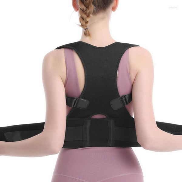Taillenstütze, Rückenstütze für Haltungskorrektur, atmungsaktiv, für Damen und Herren, verstellbarer Glätteisen