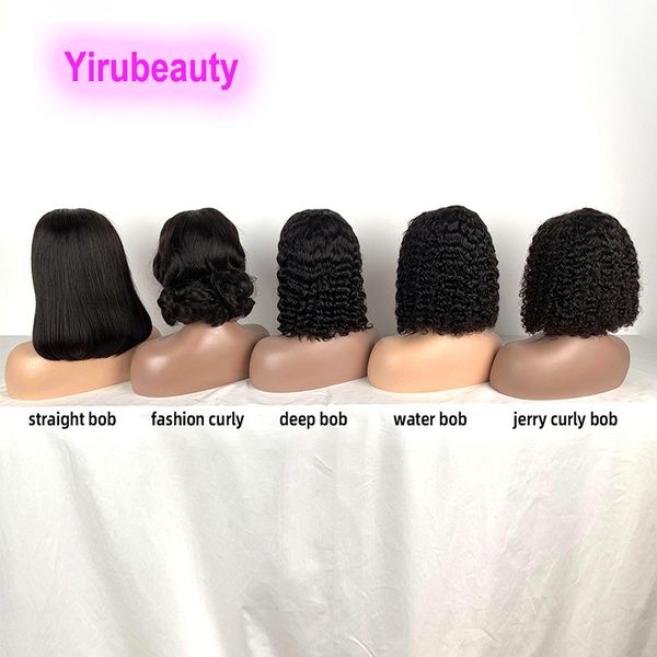 Yirubeauty 100% человеческие волосы китайская кость прямо 13х4 полная лобная кружев