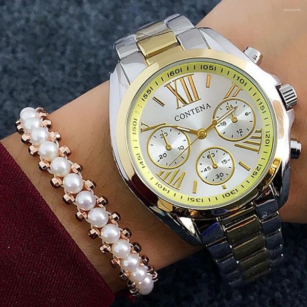 Relógios de punho 2023 Moda Watch M Style Women Womens Women Ladies Top Brand Famou