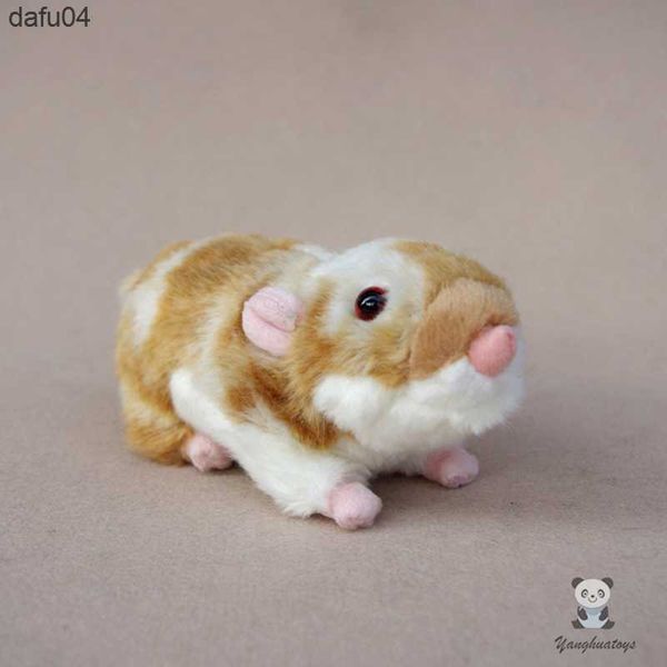 Bambole Cute Hamster Doll Toy Vita reale Peluche Giocattoli per bambini Mouse Dolls Regalo di compleanno L230522 L230522