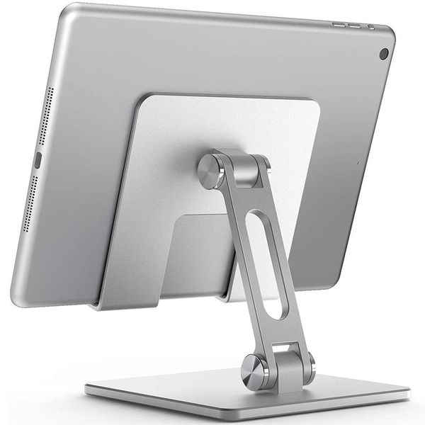 Ständer Aluminium -Legierung Telefonhalter Ständer Mobile Smartphone Support Tablet Desk Tragbare Metall -Handy -Halter für iPhone iPad