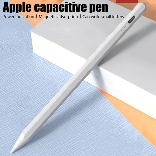 Para ipad lápis 1 2 gen palma rejeição lápis caneta stylus 2018-2023 pro ar mini 5 6 ipad acessórios inclui nib e caso