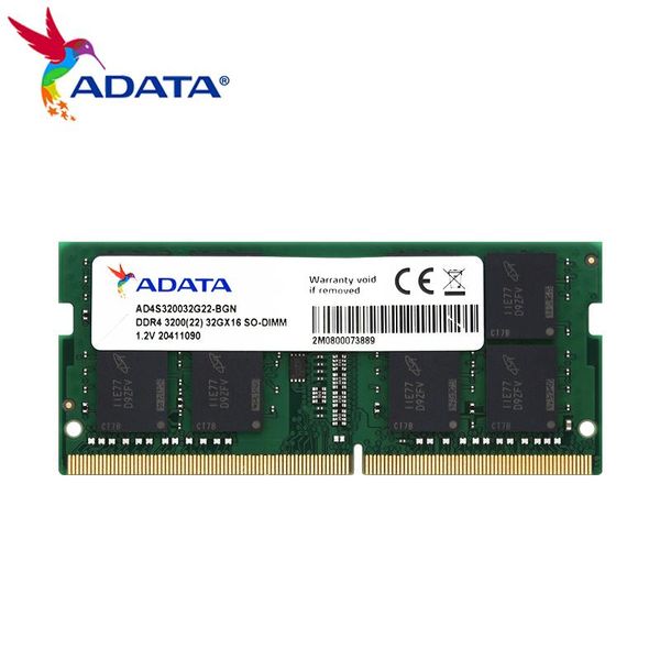 RAMS ADATA DDR4 3200 SODIMM Memoria ad alte prestazioni 32 GB 16gb 8GB 3200MHz RAM per taccuino per laptop