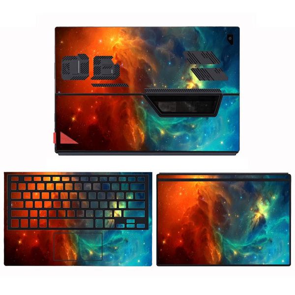 Skins Drucklaptop Aufkleber für Asus Rog Flow Z13 GZ301Z 2022 Notebook -Aufkleber Haut für Asus Rog GZ301Z Custom Film