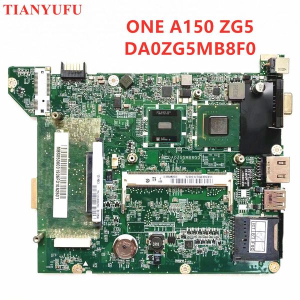 Placa -mãe para Acer Aspire One A150 ZG5 Laptop MotherBoard Prainboard DA0ZG5MB8F0 MBS0506001 Mãe -mãe