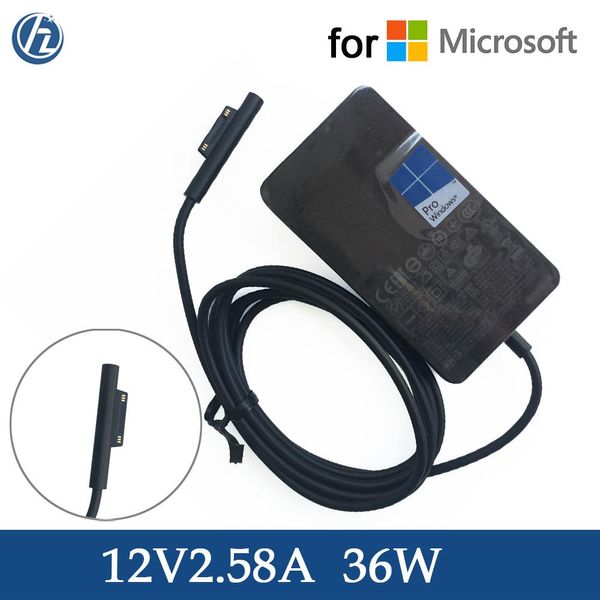 Carregador de fonte de alimentação do adaptador 12V 2,58A 36W Adaptador CA AC para Microsoft Surface Pro 3 Pro 4 Modelo 1625/1631 Notebook