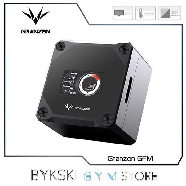 Control Granzon GFM Display Digital Bomba DDC Smart PWM Controle de velocidade sem fio para resfriamento de água 4800 rpm Lift de fluxo 6 metros 700l/h