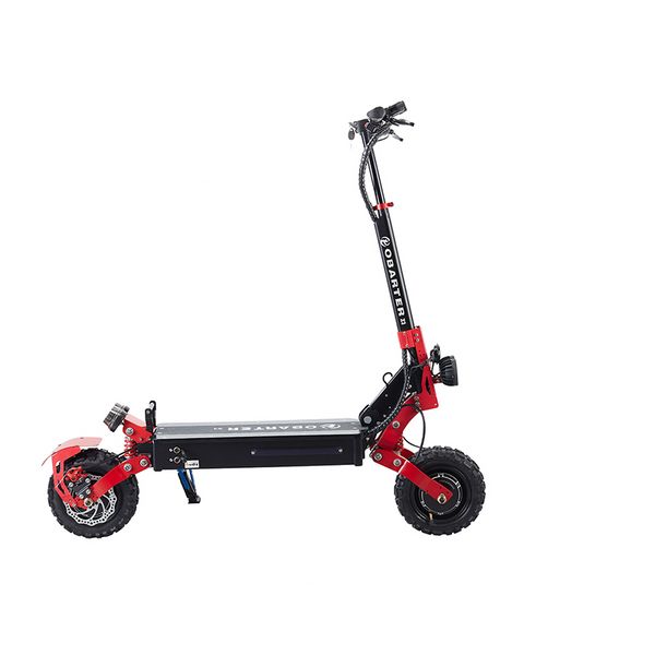 Scooters elétricas Adultos 48V 2400W Scooters de chute elétrico duplo dobrando 11 polegadas de pneu da estrada