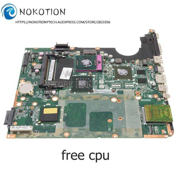 Scheda madre Nokotion 516292001 DAUT3DMB8D0 per HP Pavilion DV7 DV72000 Laptop Motherboard PM45 HD4500 DDR2 CPU GRATUITA