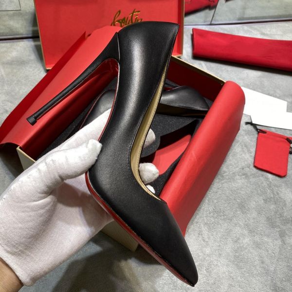2023 Designer Tacchi alti Scarpe eleganti Sneakers Donna Luxe Glitter Stud Triple Black White Patent Suede 8cm 10cm 12cm Party Women Scarpe da sposa 35-44