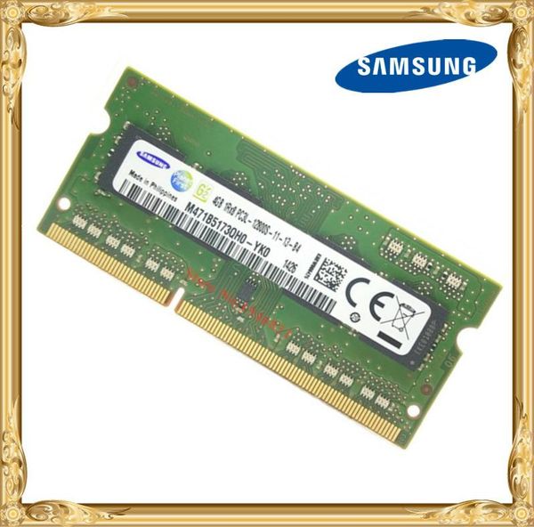 Rams Samsung DDR3 4GB 1600 МГц PC3 PC3L12800S Ноутбук Образец 12800 4G
