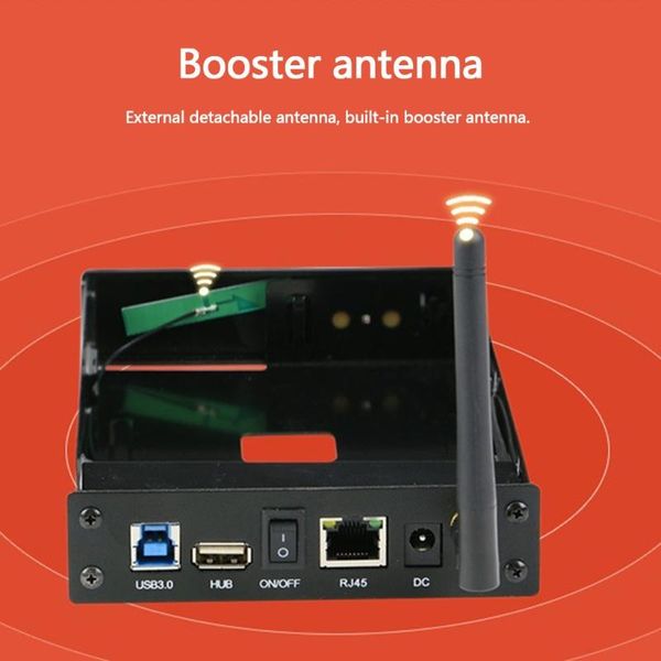 Estações Blueendless 300Mbps USB 3.0 WiFi Streaming Server 3.5