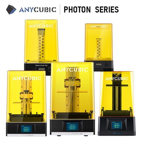 Сканирование AnyCubic Photon Mono x Photon Mono 4K 6K M3 Plus Max LCD 3D -приложение управление приложением для ультрафиолета УФ