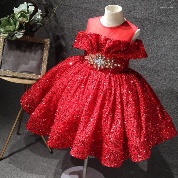 Vestidos de menina roupa de bebê vestido de concurso infantil de fada de fada de fada Princesa Lolita aniversário de 1 a 12 anos