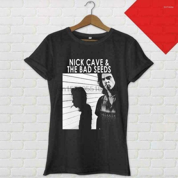 Erkek Tişörtleri Nick Mağarası Kötü Tohumlar Siyah T-Shirt ABD Boyutu S-XXXL ZM1