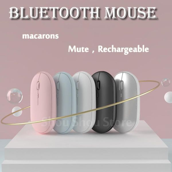 Ratos ratos para apple macbook air para xiaomi macbook pro recarregável mouse bluetooth para huawei matebook portátil computador portátil