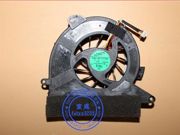 Pads Новый вентилятор CPU Cooler для AB1112HXPBB CWEL5G ADDA 12V 0,50A 47EL5FATN20 4 -контактный радиатор