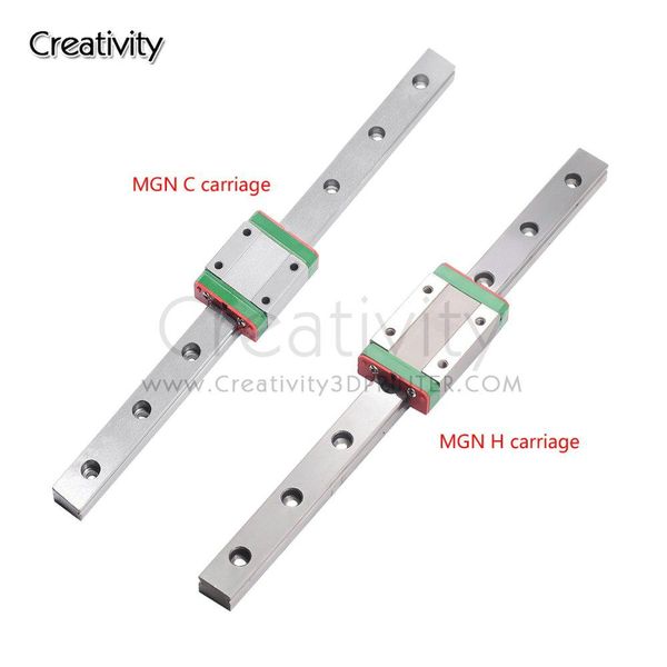 Pedir o trilho linear MGN12 com MGN12H Rolamento linear bloco deslizante para a impressora 3D e a máquina CNC 3D Peças da impressora