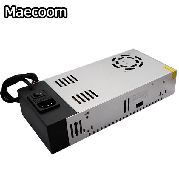 Scaning 3D -Druckerteile Schalten Netztes Versorgung AC/DC 12V 30A S36012 360W und 24 V 15A 360W mit Power Switch Power Socket