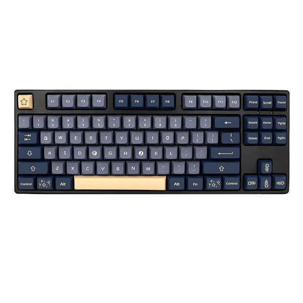 Acessórios GMKKEY Stargaze Keycap XDA Keycaps para dz60/RK61/gk61/gk64/68/75/84/980/104 Teclado gmk Key Cap 7u 2.25u/2.75u Split Spacebar