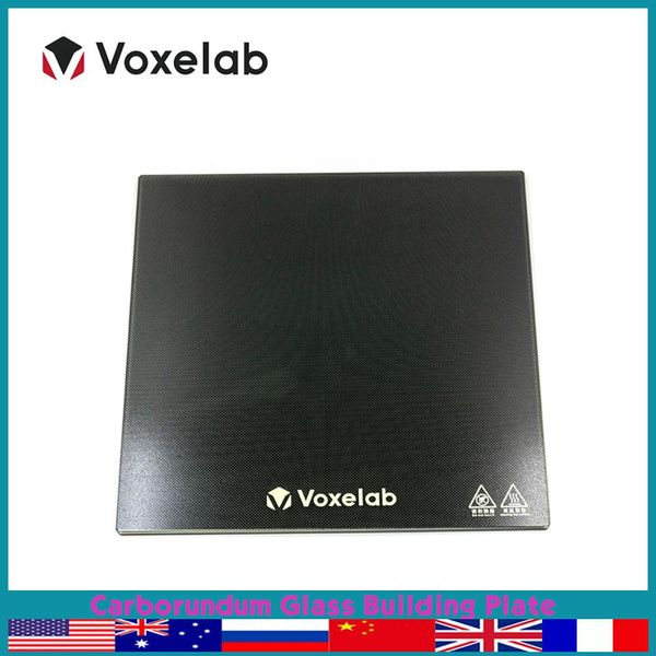 Сканирующее стеклянное строительное строительство Voxelab Carborundum для Aquila/Aquila C2/Aquila X2/Aquila S2/Ender 3/Ender 3 V2/Aquila Pro 3D Принтер.