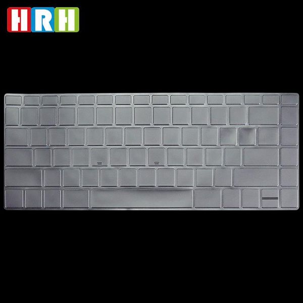 Kapaklar HRH 50pcs Su geçirmez TPU Clear Undrathin Özelleştirilmiş Cilt Klavye Toz Kapağı Koruyucu HP Changyou 14 Pavilion 14BF036TX