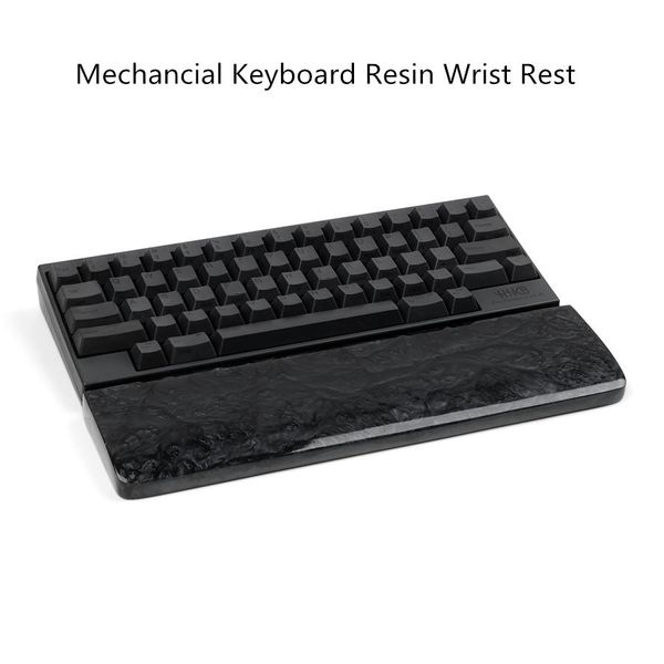 Acessórios 1 peça teclado mecânico resina descanso de pulso suporte de mão para filco hhkb ducky 61 87 104 teclados