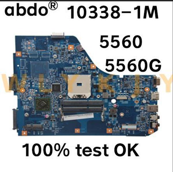 Motherboard für Acer Aspire 5560 5560g Laptop Motherboard 103381 Motherboard JE50 48,4m702.011 MBRNW01001 DDR3 100% Testarbeiten