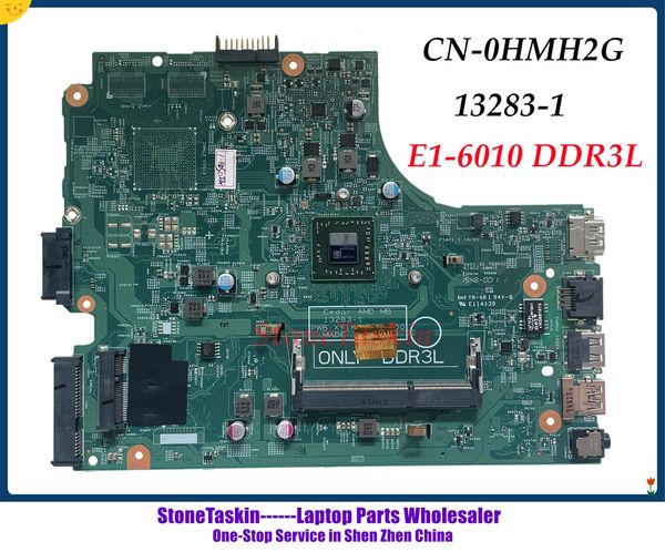 Материнская плата Стонетаскин CN0HMH2G для Dell Inspiron 15 3000 3541 3441 3442 3542 Материнская плата ноутбука 132831 AMD E16010 ЦП DDR3L 100% Тест