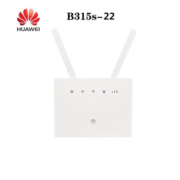 Маршрутизаторы разблокировали маршрутизатор Wi -Fi Huawei B315S22 CPE 150 Мбит / с 4G LTE FDD Беспроводной шлюз с антенной 2PCS