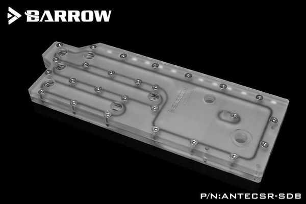 Carriola di raffreddamento Acqua liquida Acqua liquida Raffreddamento per via navigabile Piatto di distribuzione per telaio antec Antecsrsdb