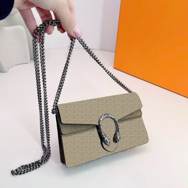 Klassische Designer-Tasche, Mini-Modetaschen, Geldbörse, Abend-Luxushandtaschen, Damen, kleine Messenger-Tasche, hochwertige Umhängetasche, Clutch-Geldbörse mit Kettenriemen