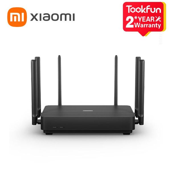 Roteadores novos xiaomi roteador ax6s/ax3200 wifi 6 banda dupla 3202Mbs Gigabit Taxa de segurança Mesh WiFi WiFi Amplificador de sinal externo