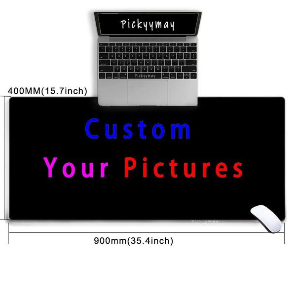 Almofadas personalizadas mouse pad diy personalizado mousepad grande tamanho pc gamer acessórios kpop anime tapete de mesa jogos portátil tapete tapete