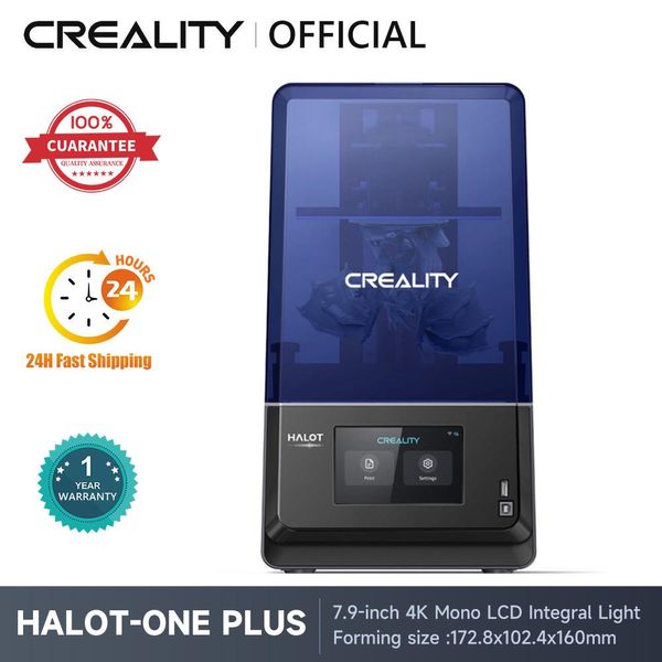 Scansione Crealtà Official Stampante 3D Halotone Plus 7.9 pollice 4K Mono LCD LIGHT integrale 5 pollici Source HD Touch Screen stampanti 3D Nuovi