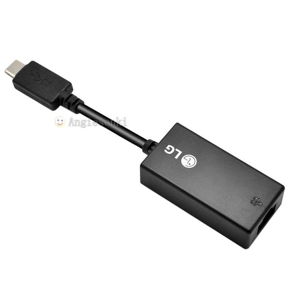 Acessórios LG USBC Tipo C para RJ45 Adaptador de rede Ethernet LAN USBC Thunderbolt 3 Porta para 2015 Google Chromebook Pixel Asus Zen Aio