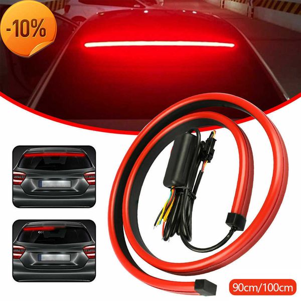 Novo carro de carro de 90 / 100cm, altos sem luzes de parada adicional com sinal de giro executando luz não verrisal freio automático tiras de LED flexíveis