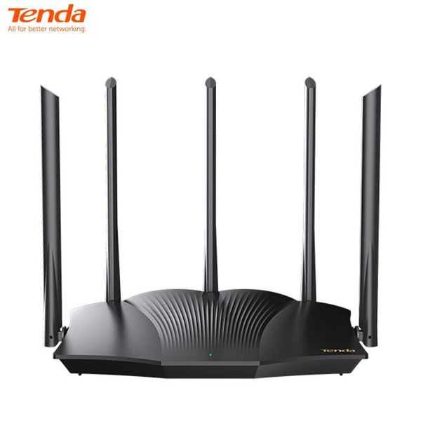 Yönlendiriciler Tendhe AX12 Pro WiFi6 Akıllı Ax3000 Yönlendirici Çift Bant 2.4GHZ574MBPS 5GHZ2402Mbps Gigabit Routor 5* 6dbi yüksek kazançlı anten