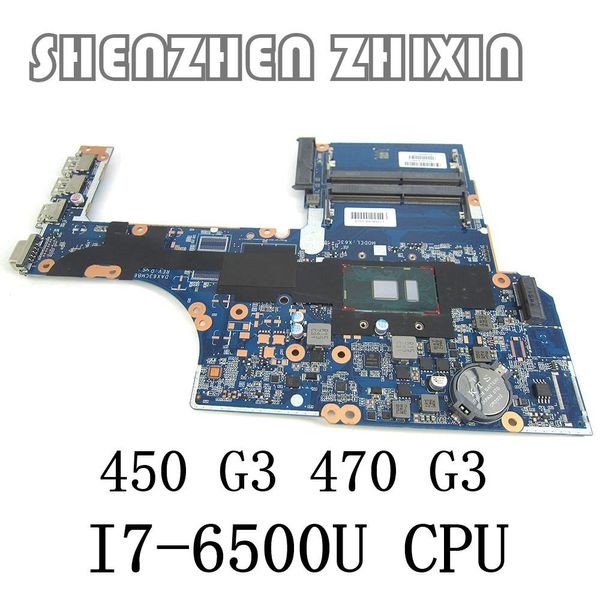 Scheda madre per HP Probook 450 G3 470 g3 Laptop Motherboard I76500U CPU 855674001 855674601 DAX63CMB6C0