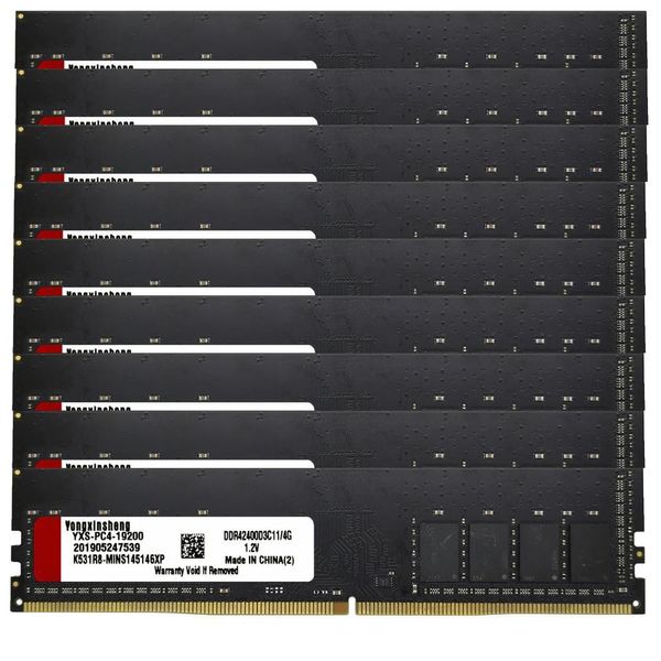 Rams 10 штук установки 8 ГБ DDR4 2666 МГц 3200 МГц RAM 288PIN Intel и AMD настольная память RAM RAM PC419200 Оптовая цена