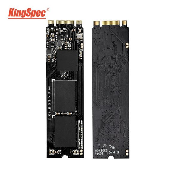 Azionamenti Kingspec M2 2280 SSD M.2 SATA 128GB 256 GB 512GB 1TB HDD 120G 240G NGFF SSD 2280mm 2 TB HDD Disco Duro per laptop desktop Xiaomi