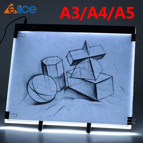 Tablets Elice LED Light Pad für Diamantmalerei Artcraft Tracing Light Box Copy Board Digitale Tablets Malerei Schreiben Zeichnen Tablet