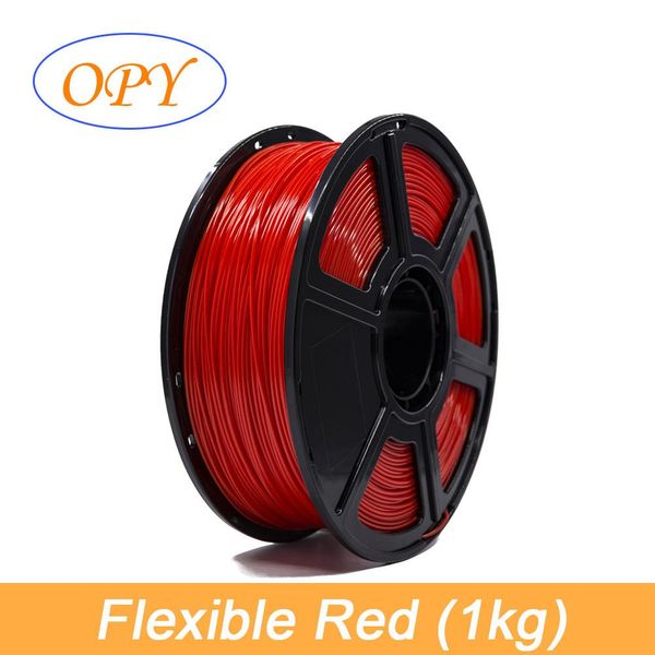 Varredura filamento tpu 1.75 borracha flexível material plástico flexível 0,5 kg 3d fios de rosca hastes de giro